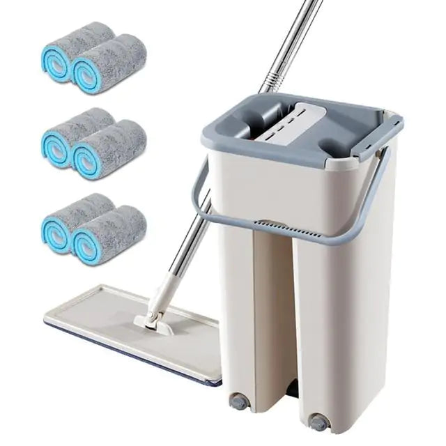 Joy Moop Mop Multi-Functional Wash & Dry Mop and Bucket Set