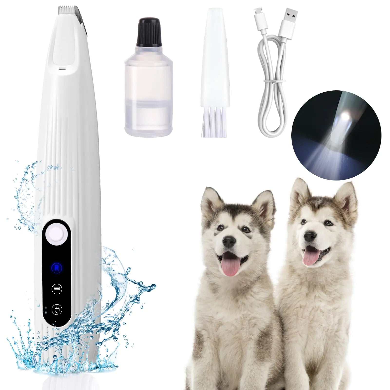 Dog Paw Trimmer & Grooming Kit for Dogs and Cats