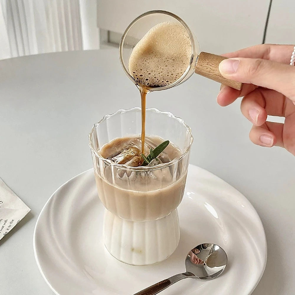 Ripple Vintage Glass Cup for Cocktail Whiskey Juice