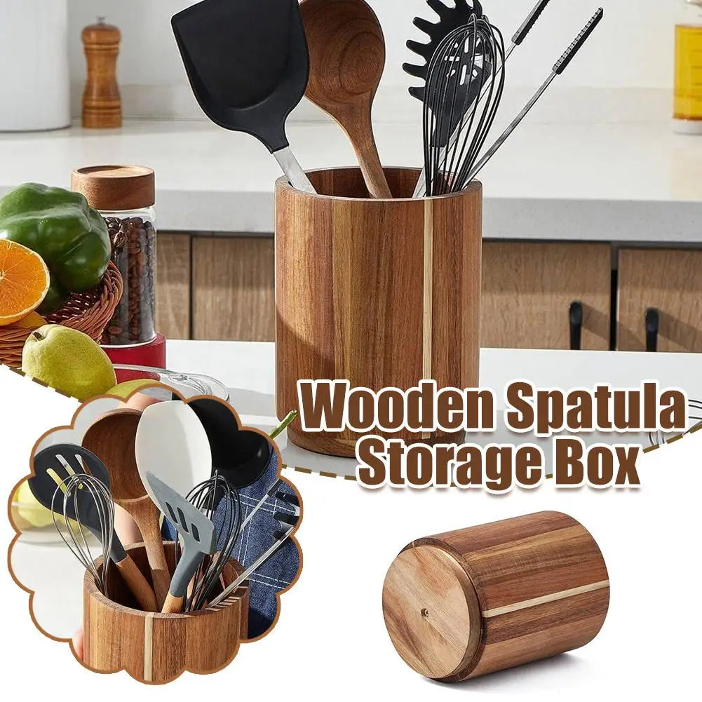 Kitchen Wooden Cutlery Box