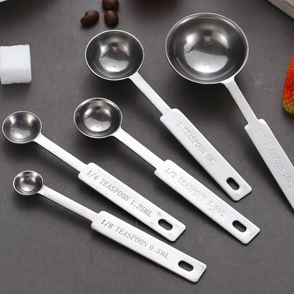 Measuring Cups Premium Stackable Kitchen Measuring Spoon Set Stainless Steel