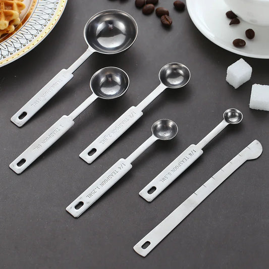 Measuring Cups Premium Stackable Kitchen Measuring Spoon Set Stainless Steel