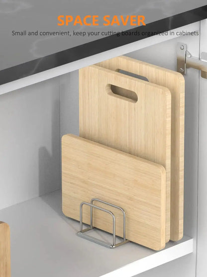 Kitchen Baking Tray and Chopping Board Holder