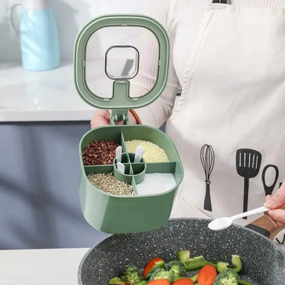 Kitchen accessories, multi-compartment integrated kitchenware