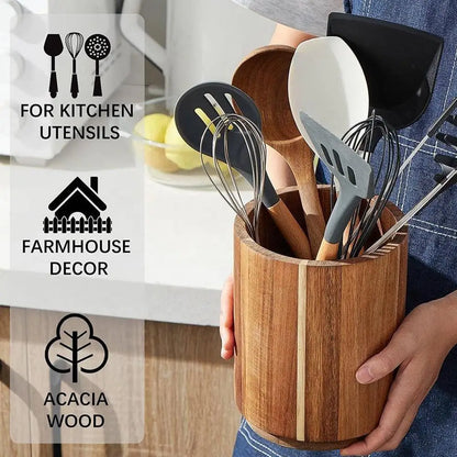 Kitchen Wooden Cutlery Box