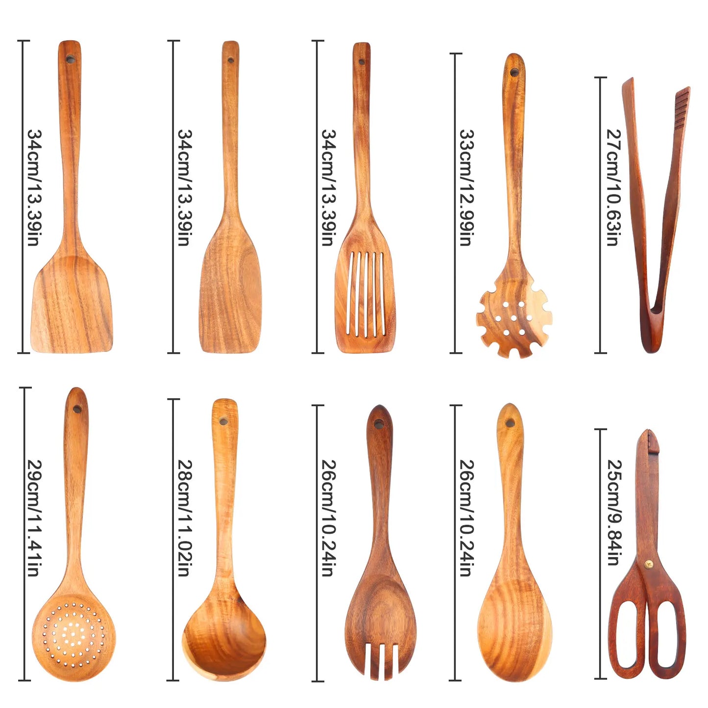 Kitchen Sets Wooden Kitchen Utensils for Cooking