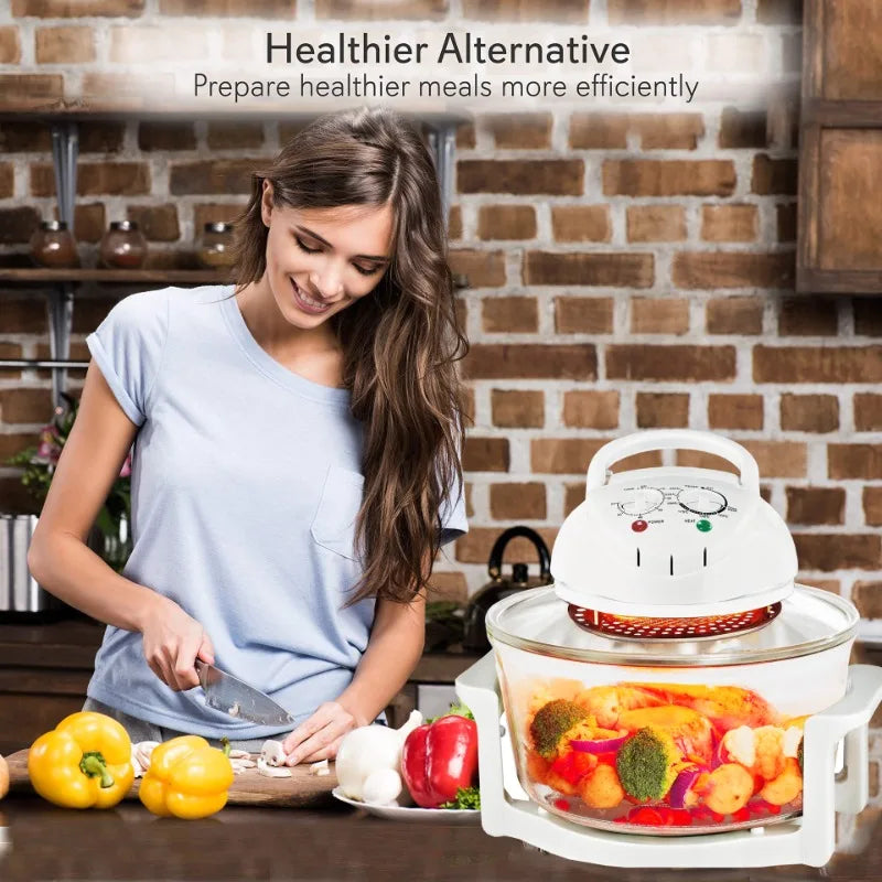 12L Air Fryer Oil-free  Visible Multifunctional Electric fryer