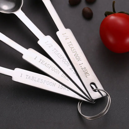 Measuring Cups Premium Stackable Kitchen Measuring Spoon Set Stainless Steel