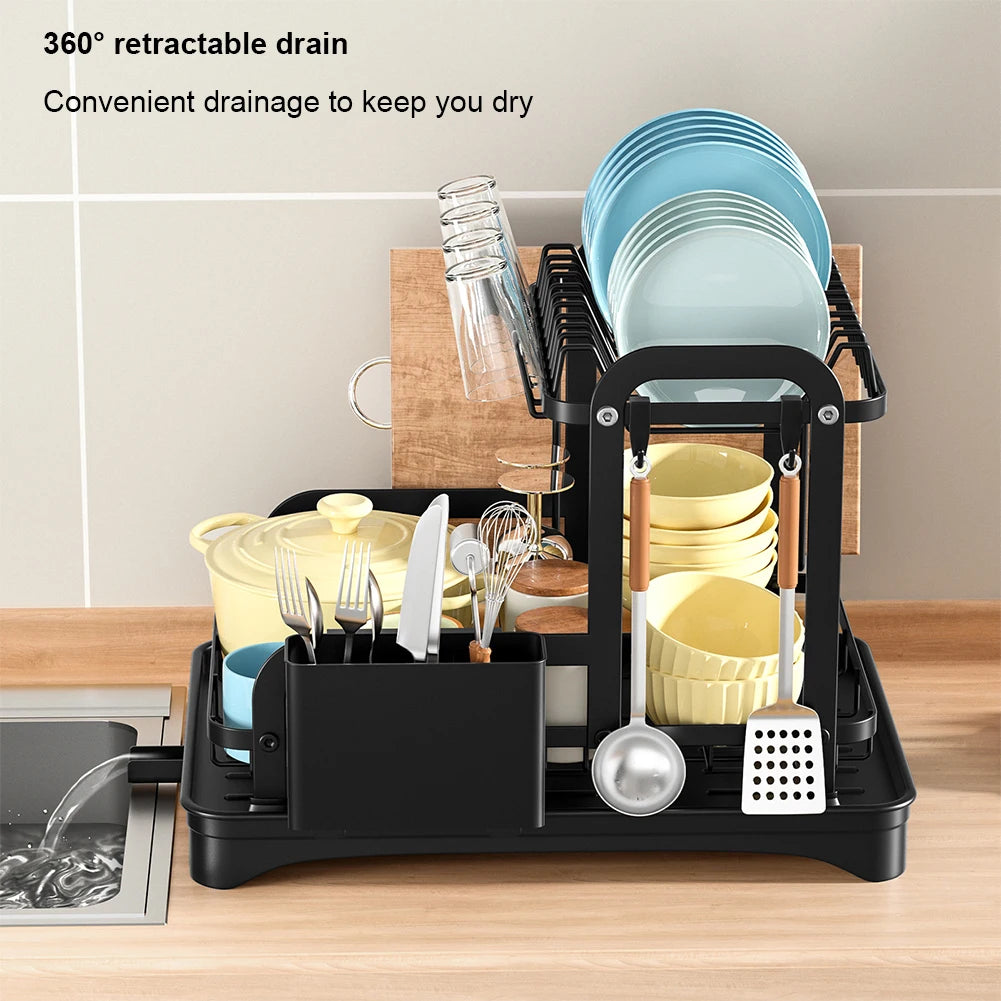Kitchen Dish Storage Rack