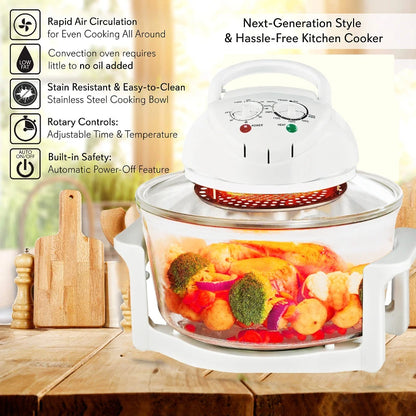 12L Air Fryer Oil-free  Visible Multifunctional Electric fryer