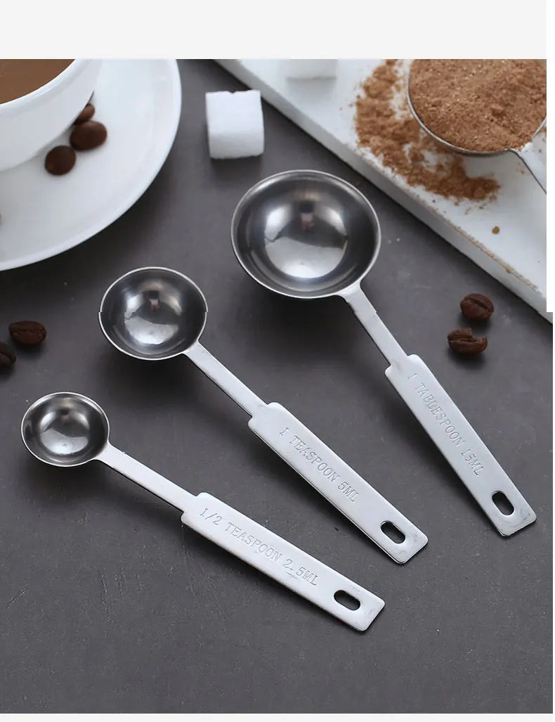 Measuring Cups Premium Stackable Kitchen Measuring Spoon Set Stainless Steel