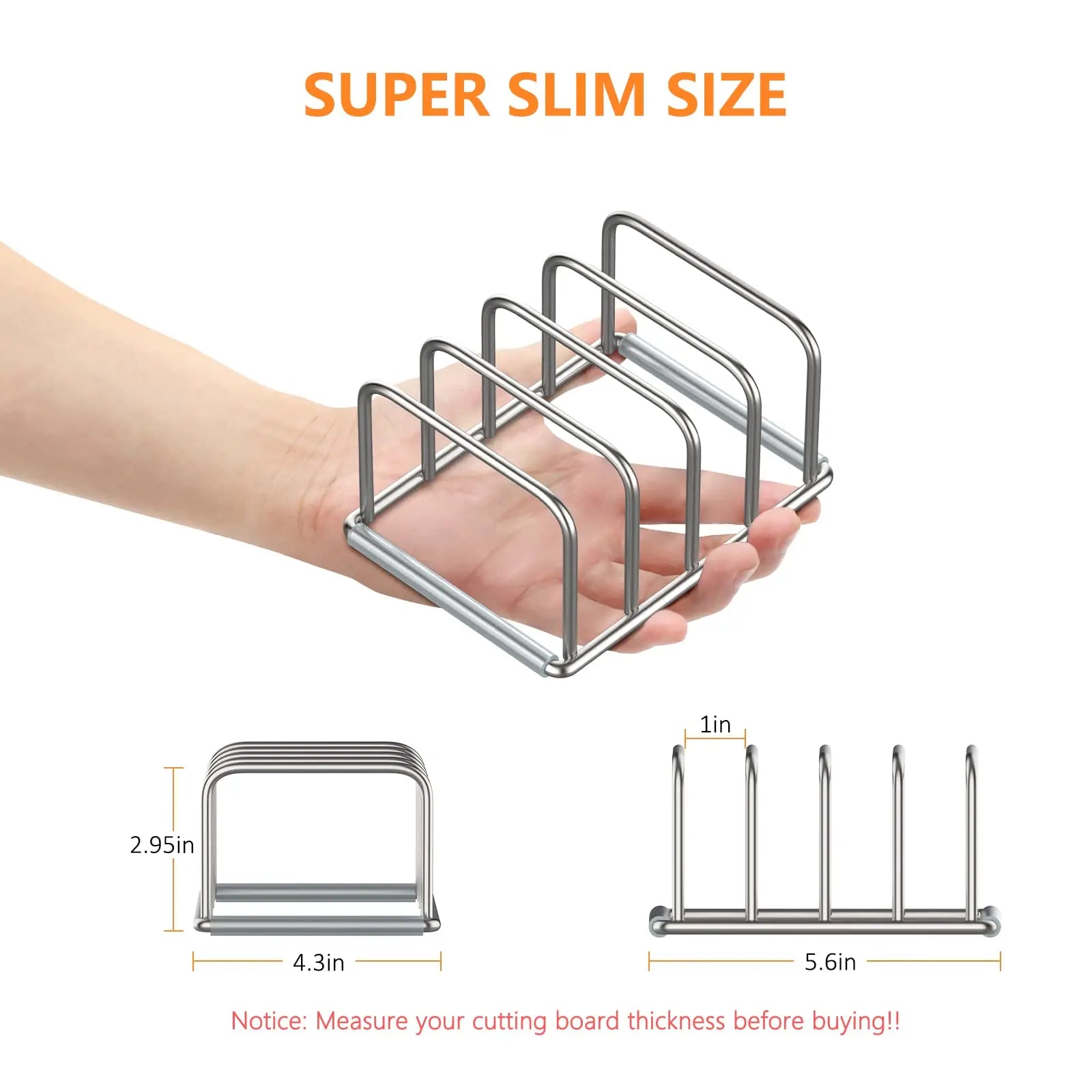 Kitchen Baking Tray and Chopping Board Holder