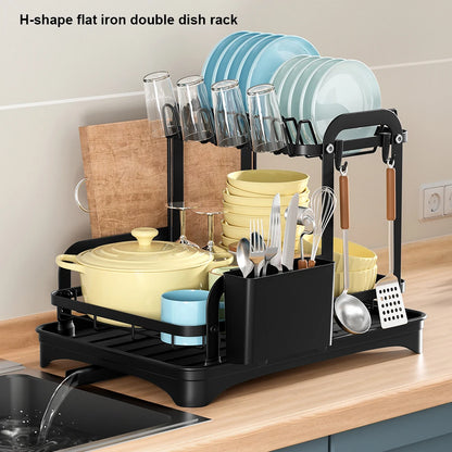 Kitchen Dish Storage Rack
