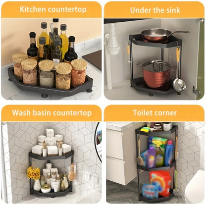 Kitchen Seasoning Shelf Spice Countertop