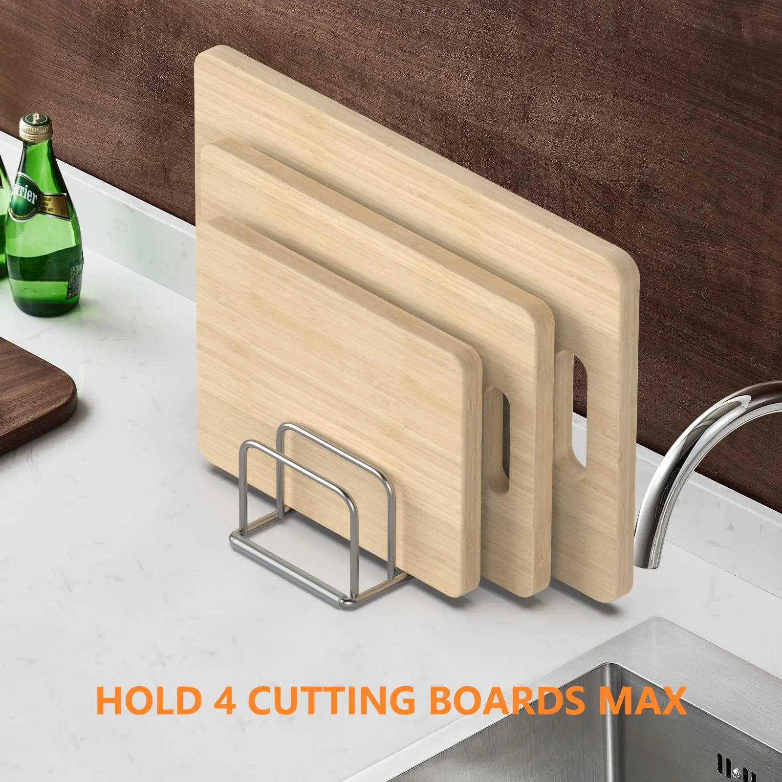 Kitchen Baking Tray and Chopping Board Holder