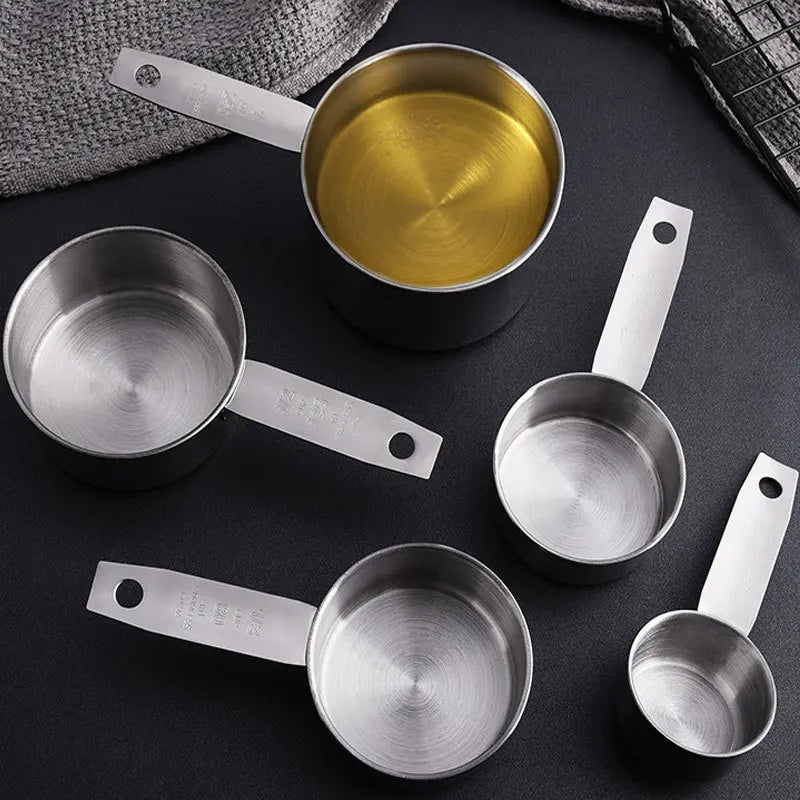 Measuring Cups Premium Stackable Kitchen Measuring Spoon Set Stainless Steel
