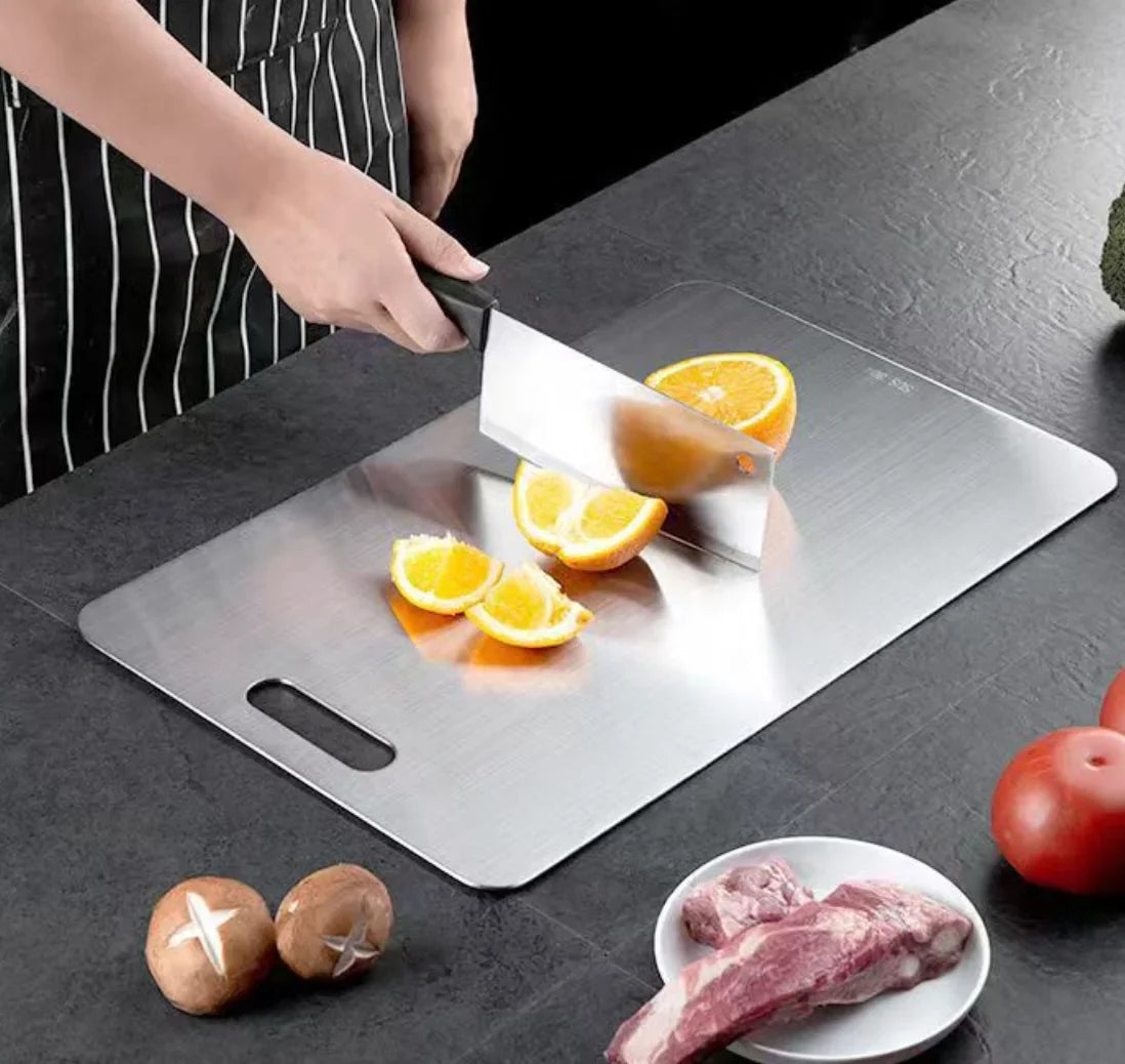 Kitchen Cutting Board Made of Stainless Steel
