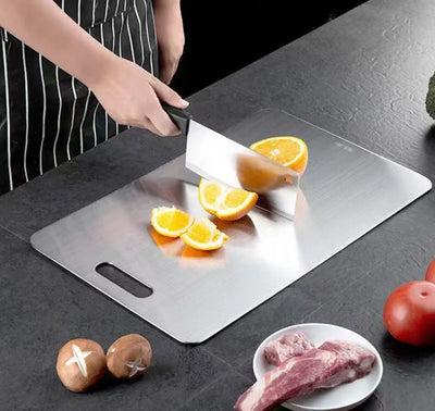 Kitchen Cutting Board Made of Stainless Steel
