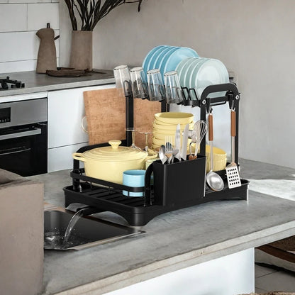 Kitchen Dish Storage Rack