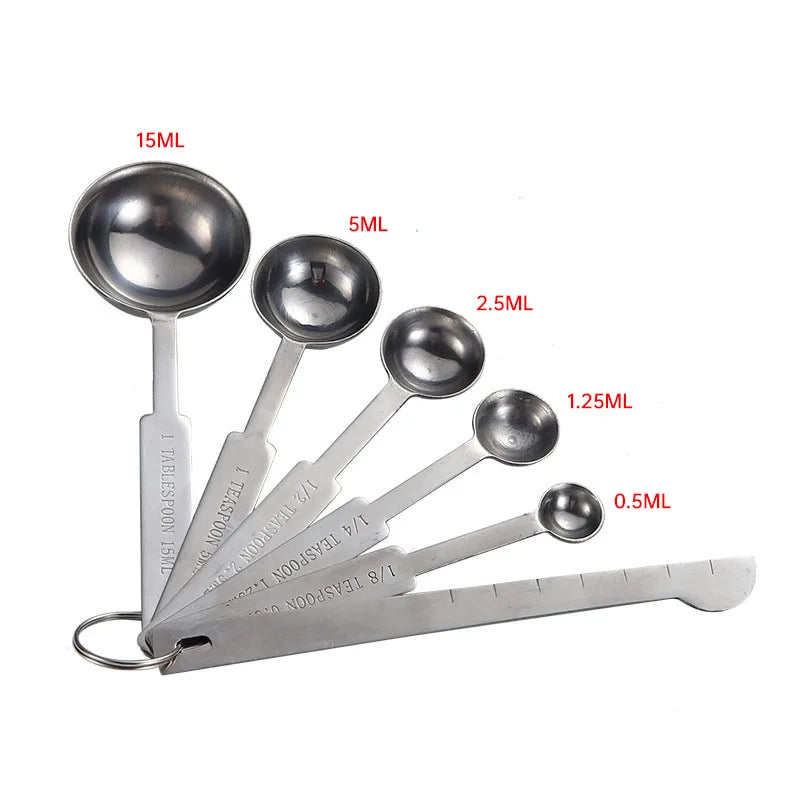 Measuring Cups Premium Stackable Kitchen Measuring Spoon Set Stainless Steel