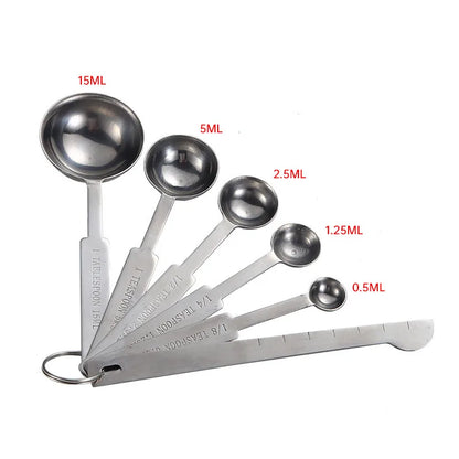 Measuring Cups Premium Stackable Kitchen Measuring Spoon Set Stainless Steel