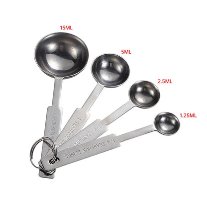 Measuring Cups Premium Stackable Kitchen Measuring Spoon Set Stainless Steel