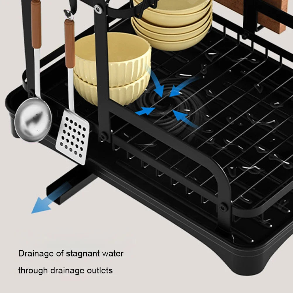 Kitchen Dish Storage Rack