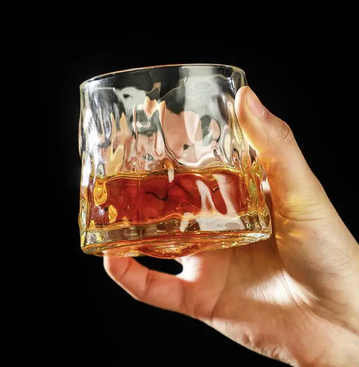 Durable Spinning Glassware Cocktails Wine Brandy Cup