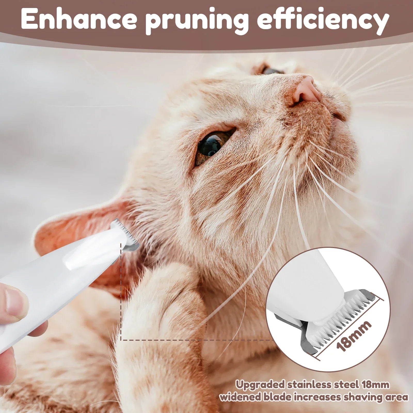 Dog Paw Trimmer & Grooming Kit for Dogs and Cats