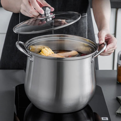 Large Stainless Steel Stock Pot