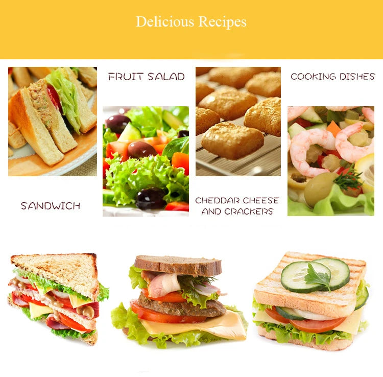 Electric Bread Toaster Automatic Breakfast Baking Machine