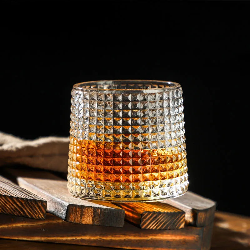 Durable Spinning Glassware Cocktails Wine Brandy Cup
